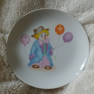 Vintage Cameron Japan Clown ceramic plate